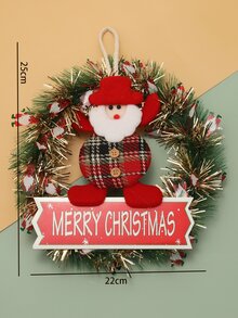 1pc- Christmas Decoration - Multicolor - View 4