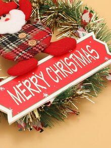 1pc- Christmas Decoration - Multicolor - View 6