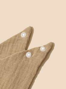 4 piezas Babero de bandana para bebé con patrón de leopardo - Multicolor - Ver 6