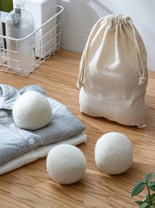 1pc Pet Laundry Drying Ball (Hair-Removing Ineffectual) - White - View 9