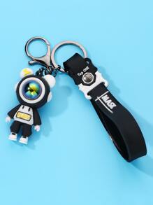 Nam Phi hành gia & Móc khóa Bùa yêu - màu đen - Xem 1