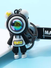 Nam Phi hành gia & Móc khóa Bùa yêu - màu đen - Xem 4