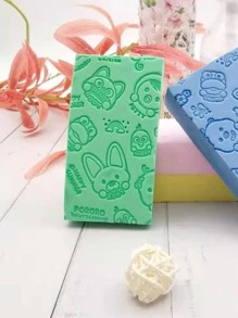 1 pieza Esponja de baño exfoliante de color al azar - Multicolor - Ver 5