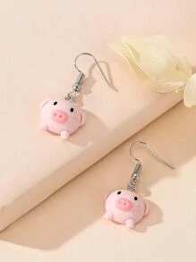 卡通耳墜 - 彩色 - 查看 2