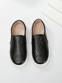 Niñas Zapatos con patrón geométrico sin cordones