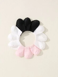 Bebé 12 pares Calcetines unicolor - Multicolor - Ver 2