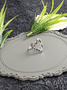 Anillo con adorno de corazón