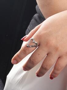 Anillo con adorno de corazón