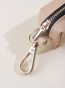 nicovaer 1入組PU寵物戶外垃圾收納包 - 杏色 - 查看 4