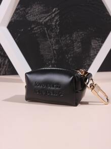 nicovaer 1入組PU寵物戶外垃圾袋分配器 - 黑色 - 查看 6