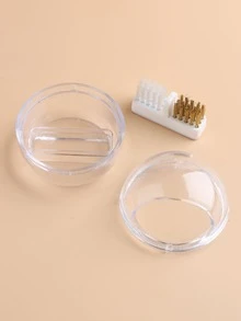FULL BEAUTY 1 Hộp làm sạch đầu đánh bóng máy khoan móng tay - Trong sáng - Xem 3
