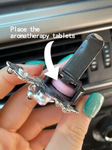 1pc Butterfly Design Máy làm mát không khí cho ô tô - Nhiều màu - Xem 5