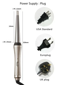 Rizador De Pelo Cónico - Gris - Ver 3