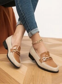 Giày bệt Nữ Khối Màu Thanh lịch - Nhiều màu - Xem 1