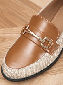 Giày bệt Nữ Khối Màu Thanh lịch - Nhiều màu - Xem 4