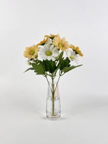 1束人造雛菊花 - 彩色 - 查看 1