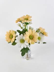 1束人造雛菊花 - 彩色 - 查看 4