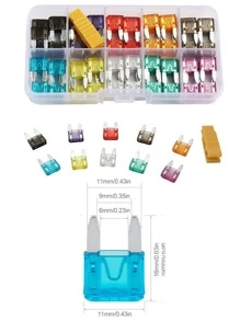 120pcs Car Fuse - Multicolor - View 3