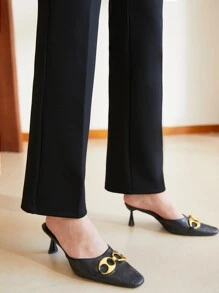 MOTF PREMIUM STRAIGHT LEG TAILORED TROUSERS - Black - View 7