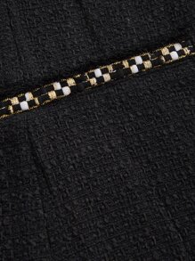 SHEIN Unity Damskie Marynarki Guziki Prosty Elegancki