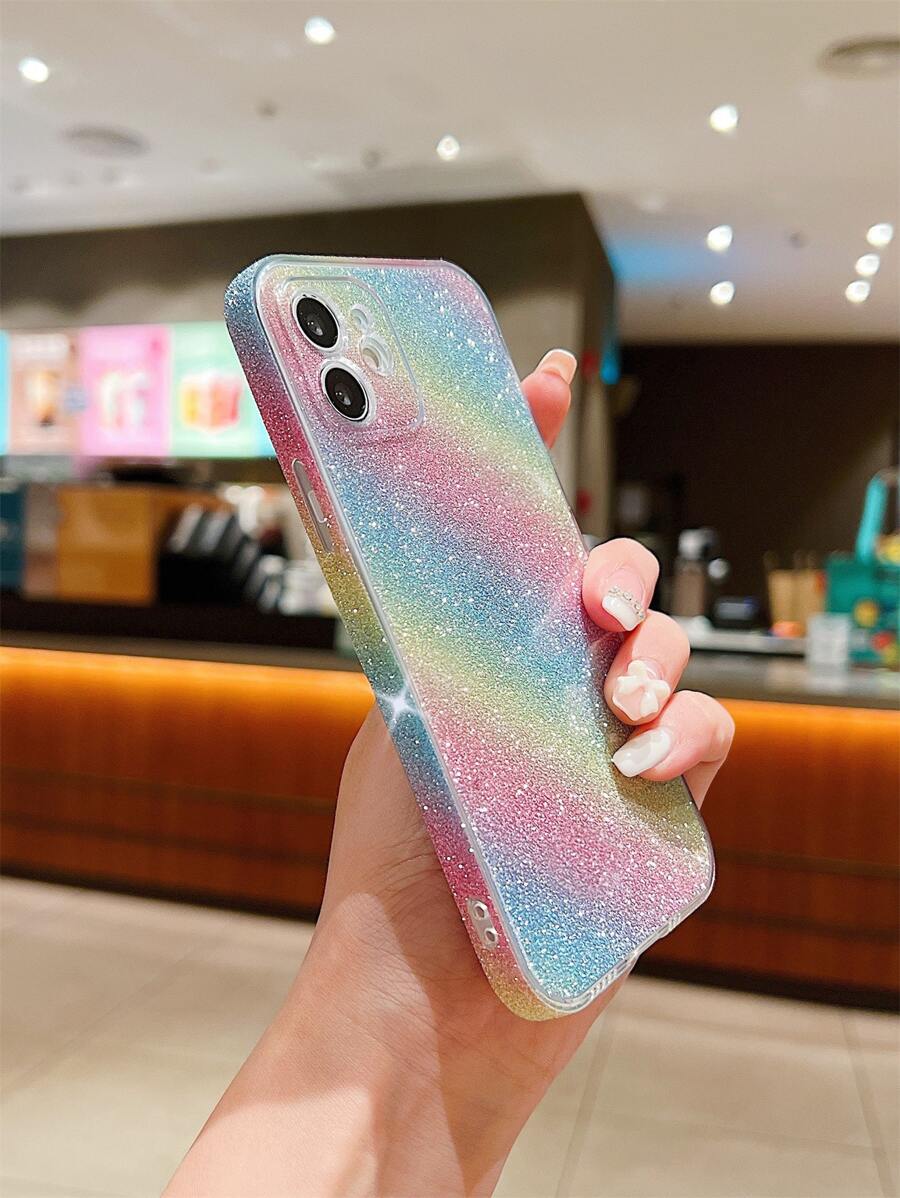 Glitter Phone Case Compatible With IPhone15/15Plus/15Pro/15Promax,International Version, Not The Domestic Version - Multicolor - View 1