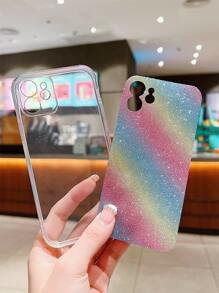 Glitter Phone Case Compatible With IPhone15/15Plus/15Pro/15Promax,International Version, Not The Domestic Version - Multicolor - View 4