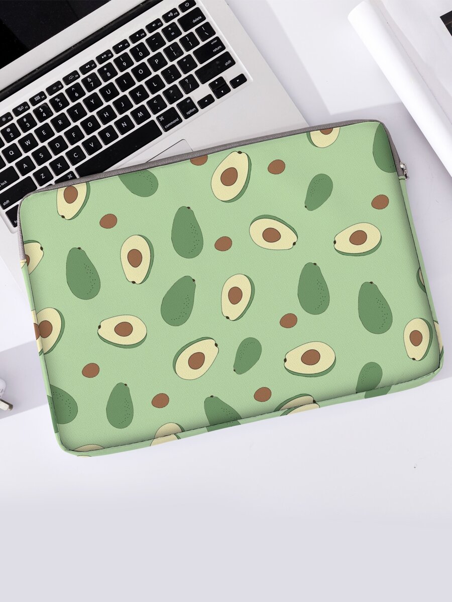 Avocado Pattern Laptop Bag | SHEIN USA