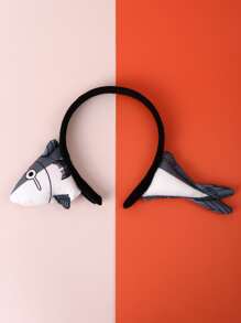 Shark Decor Costume Headband - Multicolor - View 1