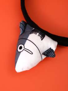 Shark Decor Costume Headband - Multicolor - View 3