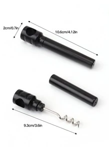 1pc Wine Bottle Stopper & Easy Opener,Bottle Opener,Beer,Can Opener - Multicolor - View 3