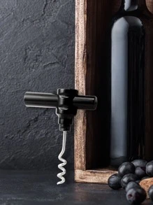 1pc Wine Bottle Stopper & Easy Opener,Bottle Opener,Beer,Can Opener - Multicolor - View 5