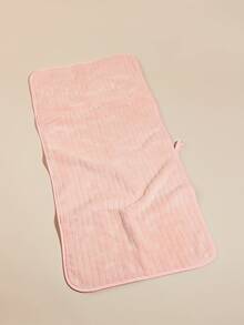 1入組素色寵物浴巾 - 粉色 - 查看 2