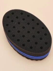 1 esponja para cabello rizado, cepillo de esponja para cortar el cabello, esponja mágica para peinar el cabello, cepillo de esponja para el cabello roto - Multicolor - Ver 5