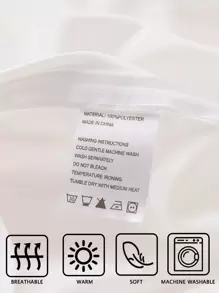 波西米亚农舍风格床上用品套装，纯白色双人荷叶边被套，可选单人/双人/特大号尺寸，三件套，超柔软透气超细纤维被套，1 个拉链封口被套，2 个枕套，不含被芯，男女通用，四季皆宜，非常适合宿舍使用 - 彩色 - 查看 7