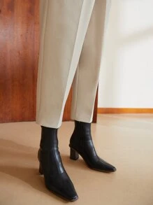 MOTF PREMIUM VISCOSE PRESS CREASE TAILORED TROUSERS - Beige - View 7