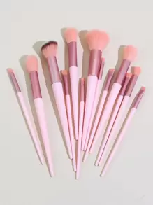 Bộ cọ trang điểm 13 món, Bộ cọ, Bộ cọ trang điểm, Bộ cọ trang điểm, Bộ trang điểm hoàn chỉnh, Bộ cọ trang điểm, Bộ trang điểm hoàn chỉnh, Bộ cọ, Bộ cọ trang điểm, Bộ quà tặng trang điểm - Hồng - Xem 6