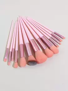 Bộ cọ trang điểm 13 món, Bộ cọ, Bộ cọ trang điểm, Bộ cọ trang điểm, Bộ trang điểm hoàn chỉnh, Bộ cọ trang điểm, Bộ trang điểm hoàn chỉnh, Bộ cọ, Bộ cọ trang điểm, Bộ quà tặng trang điểm - Hồng - Xem 5