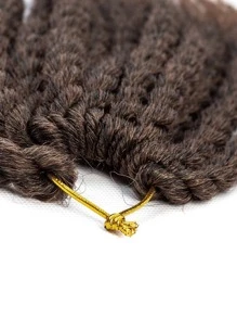 Twist Braided Synthetic Hair Extension - Multicolor - View 3