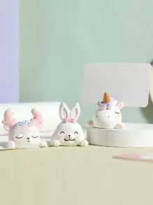 1pc Cartoon Animal Design Random Decoration Craft Easter Gifts Birthday Graduation - Multicolor - View 1