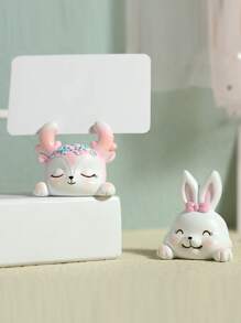 1pc Cartoon Animal Design Random Decoration Craft Easter Gifts Birthday Graduation - Multicolor - View 2