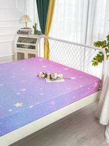 Sábana bajera con estampado de estrella - Multicolor - Ver 4