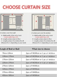 1pc Solid Outdoor Curtain - Dark Grey - View 7