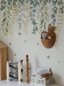 1 bộ Hình dán tường Vine & Bướm - Nhiều màu - Xem 1