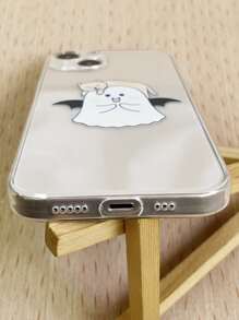 고스트 패턴 휴대폰 케이스 - 멀티컬러 - 보기 3