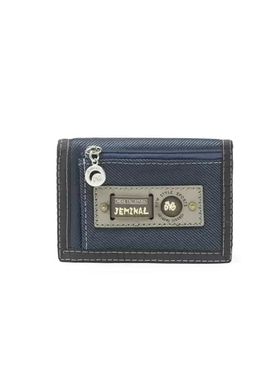  JEMINAL Hook And Loop Canvas Student Wallet And Women For Men Wallet Purse Wallet Small Wallet Men Wallet Leather