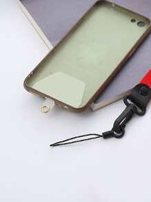 1pc Transparent Anti-lost Phone Lanyard Pad - Clear - View 2