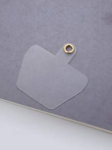 1pc Transparent Anti-lost Phone Lanyard Pad - Clear - View 3