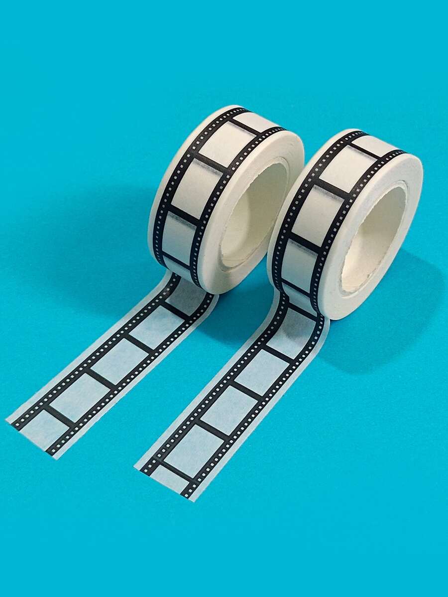 1卷圖案印花和紙膠帶