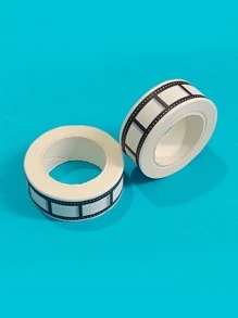 1卷圖案印花和紙膠帶