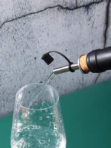 1pc Wine Stopper With Nozzle - Multicolor - View 1